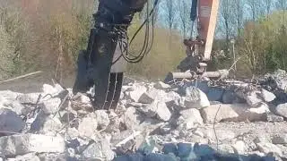 Hammer Rh series secondary processing concrete