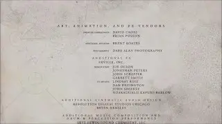 Destiny End Game Credits