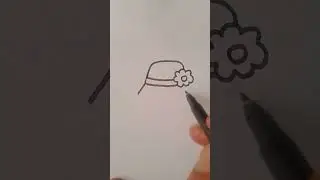 A Hat Drawing For Kids # Easy Drawing # Shorts