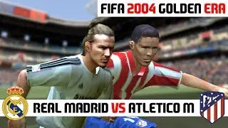 FIFA 2004 / Real Madrid vs Atletico Madrid / PC Gameplay HD