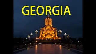 Цминда Самеба Собор в Тбилиси на холме Святого Илии Tsminda Sameba Cathedral in Tbilisi Georgia