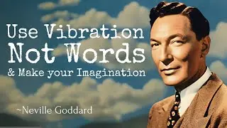 Neville Goddard | Use Vibration Not Words And Make Your IMAGINATION