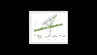 Layout Drawing Of Modules For Solar Mounting System