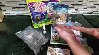 Creativity for Kids Grow 'N Glow Terrarium Kit: Unboxing Nature's Magic for Kids!
