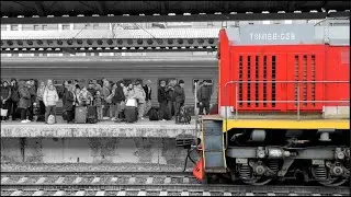 St. Petersburg. Moscow railway station (4K resolution 60fps)