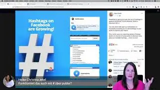 NEU: Hashtags auf Facebook f&uuml;r mehr Reichweite