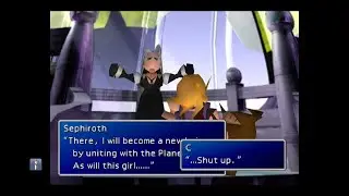 FFVII Any% Solo Cloud No Encounters Part 17 Daemon Wall appears.