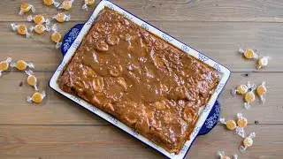 Dulce De Leche Butter Cake (Banana Upside Down)