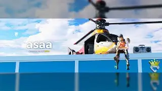 How I Made A Chronic Member's Fortnite 3D Header (Speedart) | Chronic Asaa