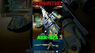 This NEW *AEK-973* Build is BO6 DMR 🔥 | Best Class Setup | META | BO6 | COD WARZONE #shorts #viral