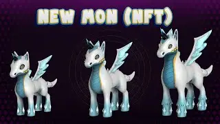 NEW DIAMOND UNICORN Super Rare Signature unicorn in Binemon NFT game Highest Intelligence unicorn