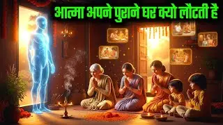 मृत्यु के बाद आत्मा अपने पुराने घर वापस क्यो आती है😔| Garud Puran | Viral video | Aatma 