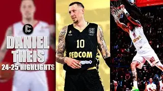 Daniel Theis HIGHLIGHTS 24-25 SEASON 🔥 Partizan Transfer Target!? ⚫⚪