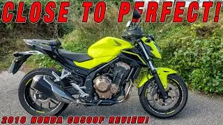 2016 HONDA CB500F REVIEW!