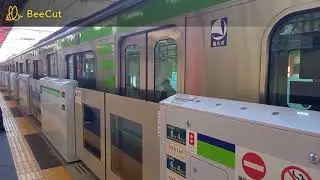 【新宿線に高架駅は2駅ある】都営新宿線船堀駅で発着シーンを撮影。