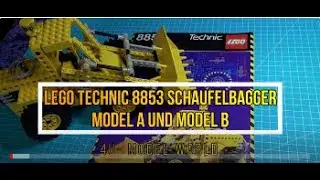Lego technic Bagger 8853 von 1988