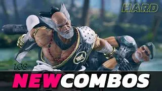 Heihachi Mishima NEW Optimized Combos and NEW Launchers | TEKKEN 8