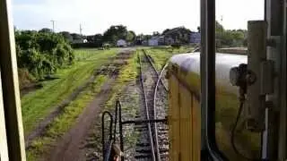 Florida Railroad Museum, cab ride with the engineer