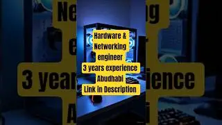 Hardware& Networking Engineer Job | Abu Dhabi | IT Careers in UAE
