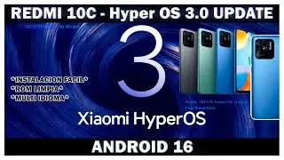 Redmi 10C - Hyper OS 3.0 PORT NUEVO ! DESDE EL POCO F7 ! MAS ESTABLE