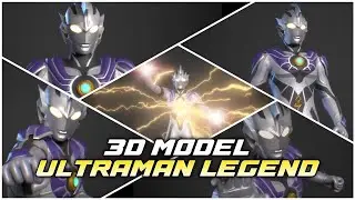 AKHIRNYA 3D MODEL ULTRAMAN LEGEND!! - GAME ULTRAMAN LEGEND OF HEROES 2