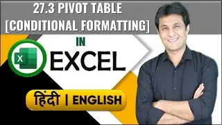 27.3 Conditional Formatting In Pivot Table | How to Apply Conditional Formatting to Pivot Table
