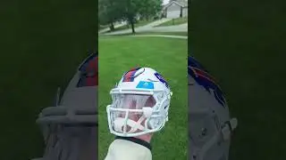 3d printed Buffalo Bills Speedflex mini helmet #shorts