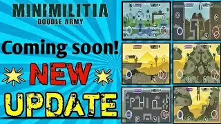 Mini Militia New Update || New Map and New Gun || Mini Militia New Upcoming Update || VISU Gamer