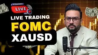 Live XAUUSD Trading During FOMC | Gold Volatility & Smart Money Analysis|  #XAUUSD#FOMC#GoldTrading