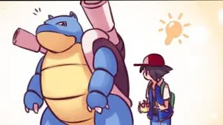 Ash gets an idea #fyp #comics #pokemon