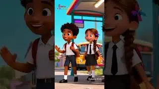 Lasst uns zur Schule gehen - Let&rsquo;s Go to School | Rhymes for Children's | Galatta Kids | Shorts