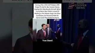 Дональд Трамп демонстрирует истинный класс на сцене дебатов.
