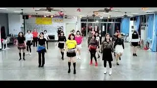 邱月茹老師原創編舞指導《江湖夜雨十年燈》吉魯巴 力行班 現學現錄鏡面