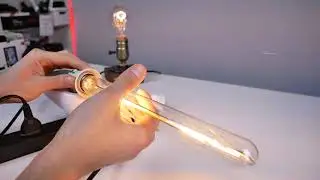 Длинная ретро LED лампа, лампы Эдисона