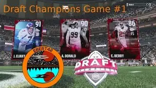Madden 17 Draft Champions Round 1 Game 1