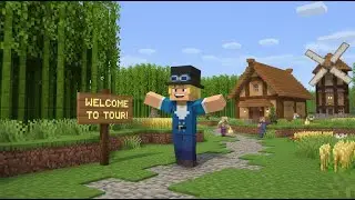 TOUR por mi casita - Minecraft Survival Cap&iacute;tulo 10-3