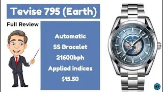 Tevise 795 (Earth)  -  Automatic Watch