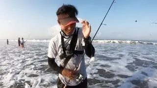 GAK SADAR PAS MANCING IKANNYA LARI DI BAWAH KAKI | Mancing Vlog Bali Ep #94