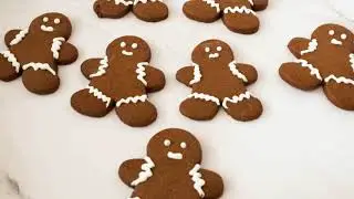 Traditional Gingerbread Cookies - No spread Gingerbread Men Cookies