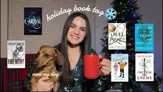 holiday book tag❄️☕️🎅🏾 reading guide for people who don&rsquo;t love &ldquo;holiday&rdquo; books, gift recs, and more!
