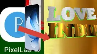 how to make A 3D photo in pixellab||3D TEXT design kaise kare in pixel||logo kaise banaye on mobile