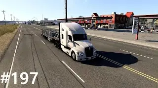 American Truck Simulator - Part 197 - Long Delivery From Glasgow To Kalispell