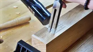 Mitre Double Tenon and Mortise / Woodworking Joinery