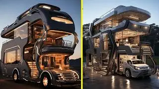 Top 7 Luxurious Motorhomes & Mobile Homes That Will Blow Your Mind