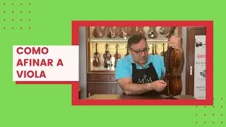 Como Afinar uma Viola de Arco usando uma aplicação