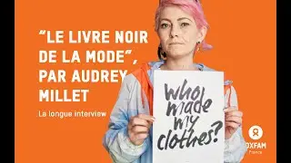 Fast-fashion : Interview d'Audrey Millet, autrice du Livre noir de la mode