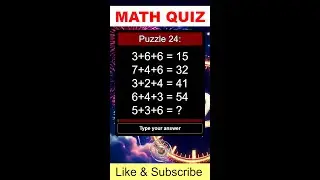 Math Puzzle for Math Wizard
