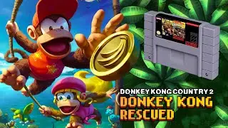 Donkey Kong Rescued - Donkey Kong Country 2  OST  [ Relaxing Study Retro VGM ]