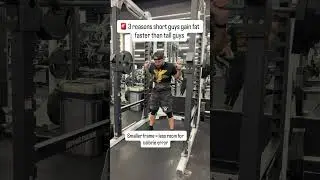 🚨 3 reasons short guys gain fat faster than tall guys & how to fix it.