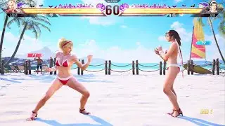 TEKKEN 8 Gameplay (Elimination Battle) - Lidia vs Jun - [Christmas at the Beach] (2/11)